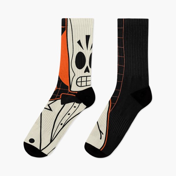 Item preview, Manny Calavera Grim Fandango Techwear Gaming Graphic Tee designed and sold by Senpaiwaves.