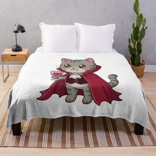 Item preview, Cute Vampire Cat Dracula Cape designed and sold by Ella_Sketch.