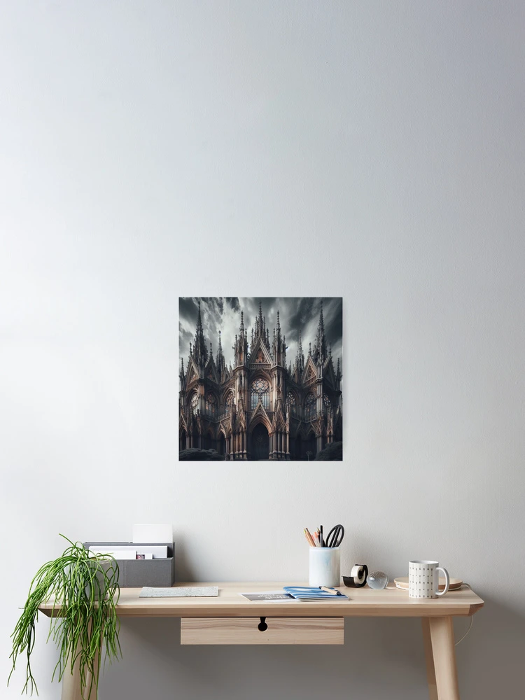 Thumbnail 2 of 3, Poster, Gothic structure designed and sold by IntellectWork.