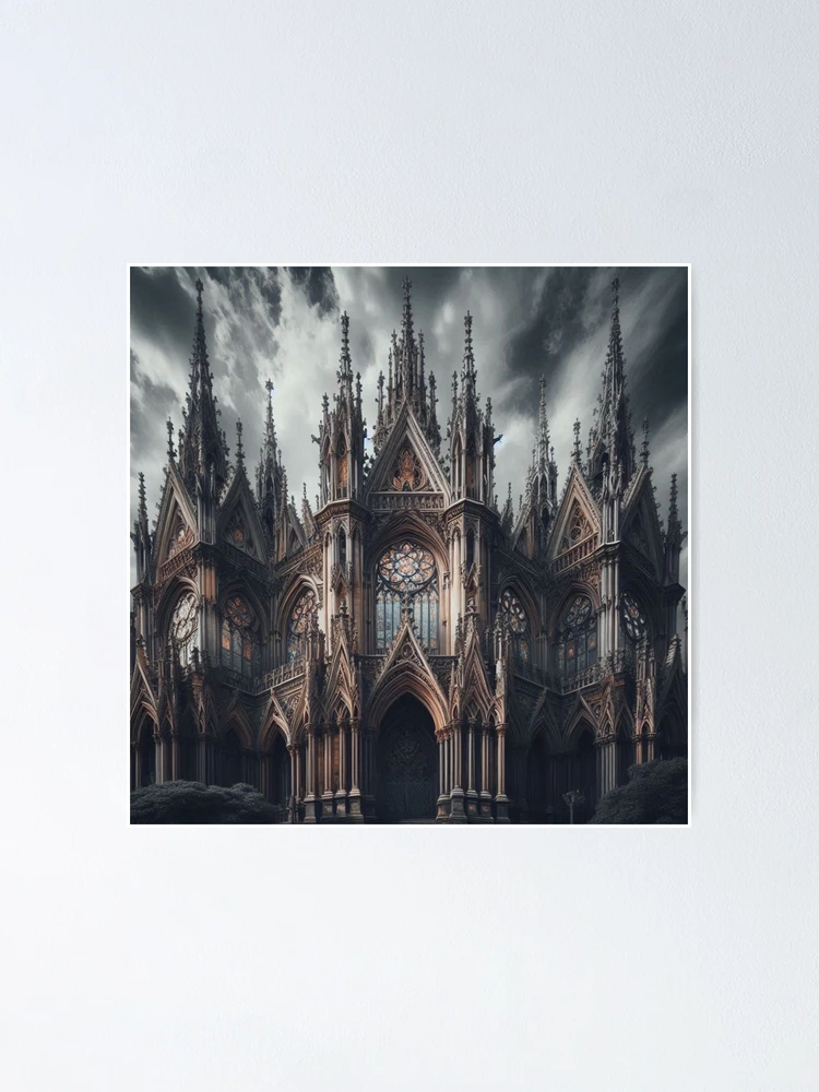 Thumbnail 1 of 3, Poster, Gothic structure designed and sold by IntellectWork.