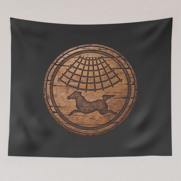 Item preview, Mejis Barony Sigil — Dark Tower Wooden Barrel Crest designed and sold by TheDisloyalists.