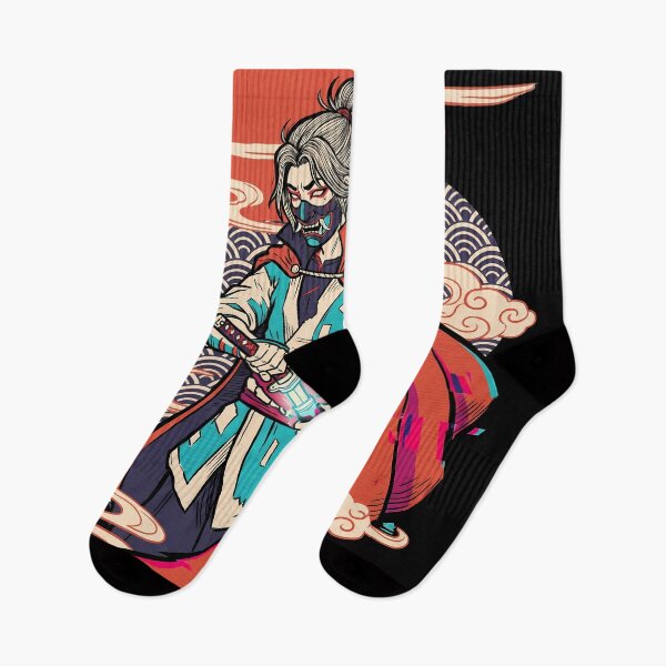 Item preview, The Drifter Hyper Light Drifter Ukiyo-e Anime Gaming Streetwear Tee designed and sold by Senpaiwaves.