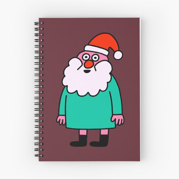 Item preview, Funny Cartoon Santa Claus in Green Sweater Christmas Design designed and sold by peterdesigns.
