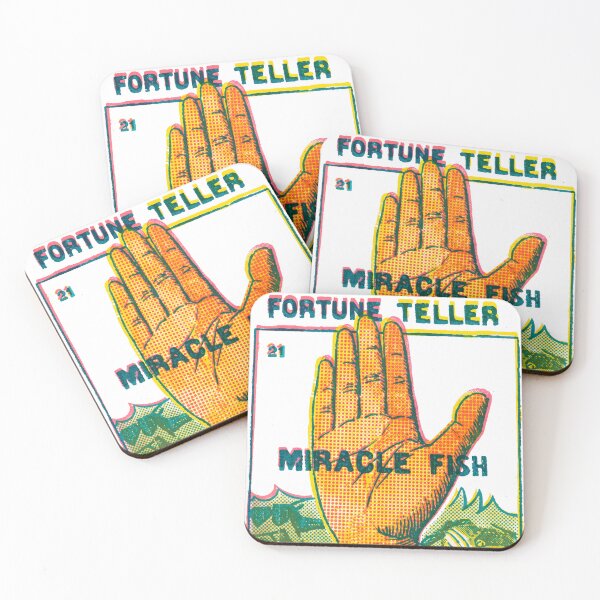 Item preview, Vintage Fortune Teller Miracle Fish Palm Reading designed and sold by Fani*.