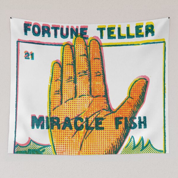 Item preview, Vintage Fortune Teller Miracle Fish Palm Reading designed and sold by Fani*.