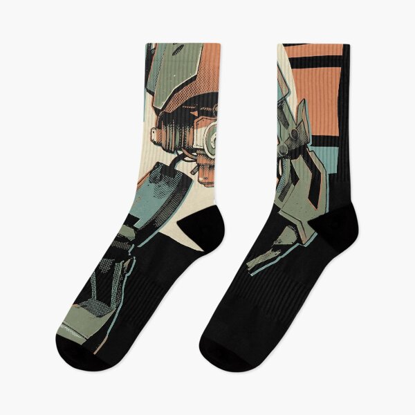 Item preview, A Mech Versus the Vek Into the Breach Retro Anime Gaming Streetwear Tee designed and sold by Senpaiwaves.
