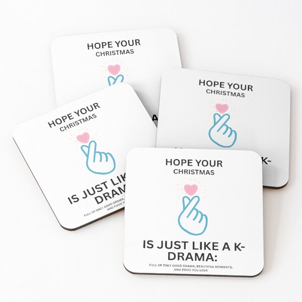 Item preview, Hope your Christmas is just like a K-Drama designed and sold by SarahTunesIn.
