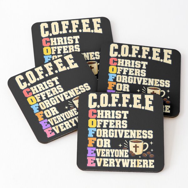 Item preview, Coffee Christ Offers Forgiveness For Everyone Everywhere designed and sold by Brasovbit.