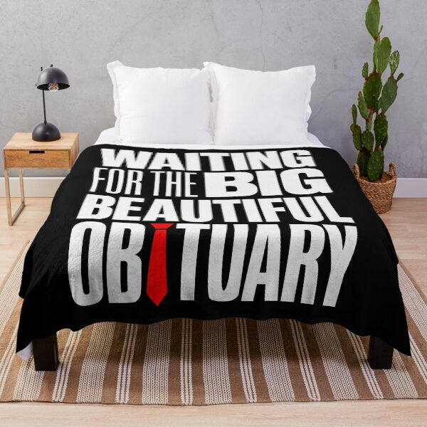 Item preview, Waiting For The Big Beautiful Obituary Pro Democracy designed and sold by EthosWear.