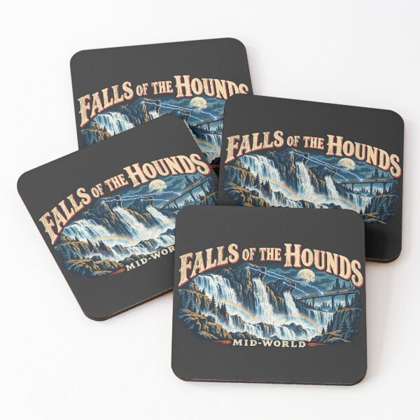 Item preview, Falls of the Hounds Mid-World Vintage Travel Art designed and sold by TheDisloyalists.