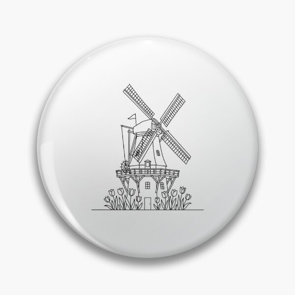 Item preview, Amsterdam Netherlands Line Art designed and sold by OzzFrequency.