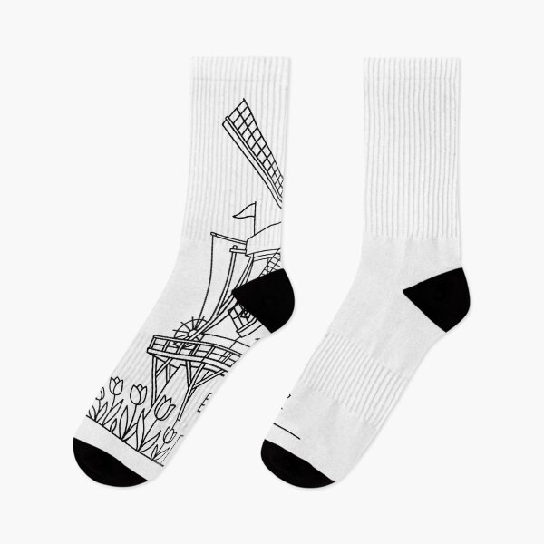 Item preview, Amsterdam Netherlands Line Art designed and sold by OzzFrequency.
