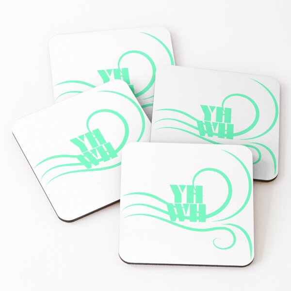 Item preview, Yahweh Breath Praises The Lord's Name (YHWH) (Seafoam Green) designed and sold by Faithful Foxes.