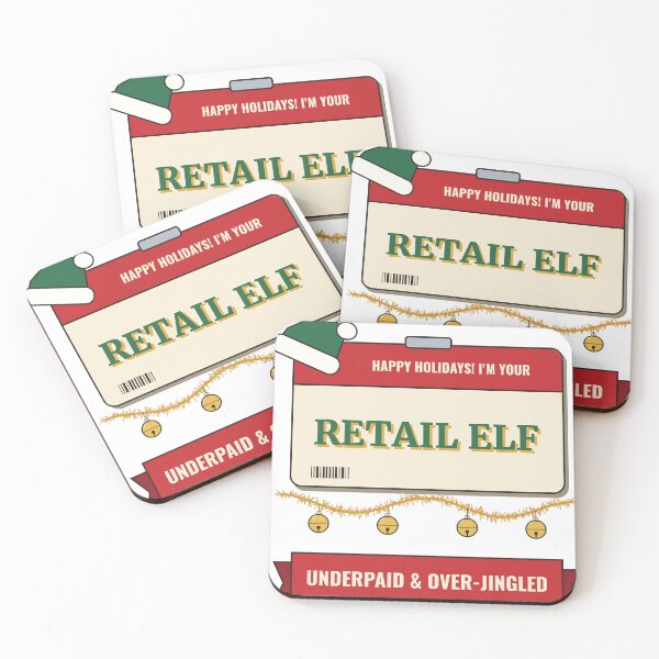 Item preview, Retail Elf: Underpaid & Over-Jingled designed and sold by Phaedra Jones.