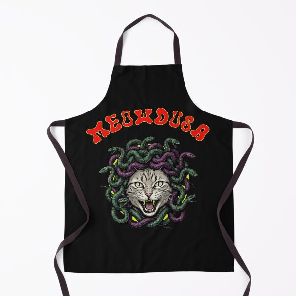 Item preview, Meowdusa - Scary mythological cat design for Halloween! designed and sold by JCvitruvius.