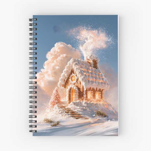 Item preview, Iced Gingerbread Cottage with Chimney Smoke designed and sold by VisionaryVeils.