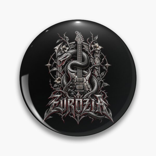 Item preview, EUROZIA Gothic Snake Guitar Heavy Metal Artwork   designed and sold by EUROZIA.