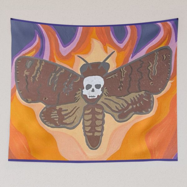 Item preview, Phoenix Moth designed and sold by bearbonesbizarrebazaar.