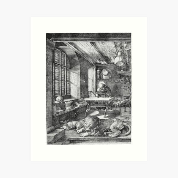 Item preview, Saint Jerome in His Study (Dürer) designed and sold by ArtHistorical.