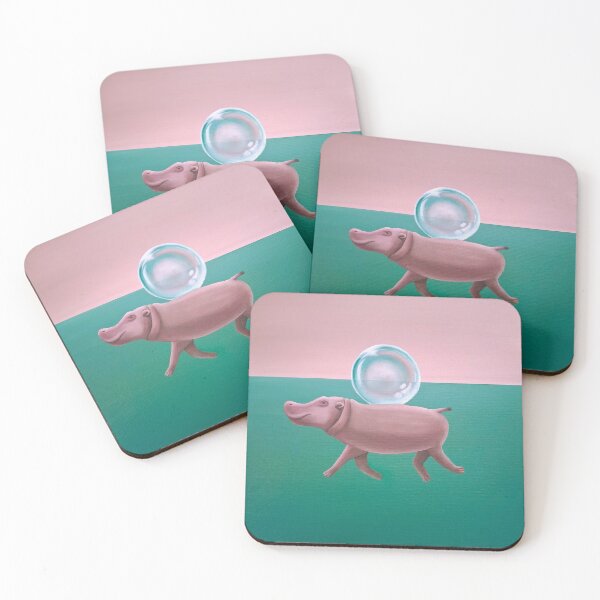Item preview, Hippopotamus 2 - Beneath the Surface designed and sold by SB_Kunst.