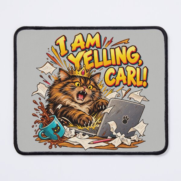 Item preview, I-Am-Yelling-Carl designed and sold by FloraPlantTees.