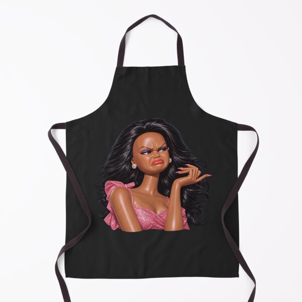 Item preview, MEME DE LA CARA DE BARBIE NEGRA ASQUEADA designed and sold by FloraPlantTees.