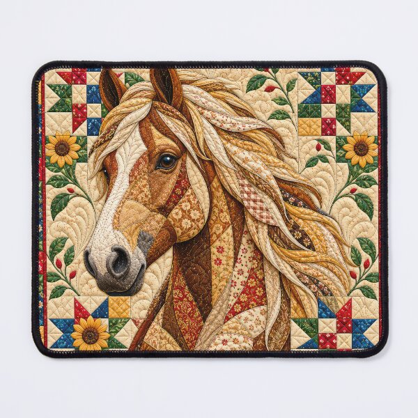 Item preview, Horse Quilt designed and sold by Elisabeth Lucas.