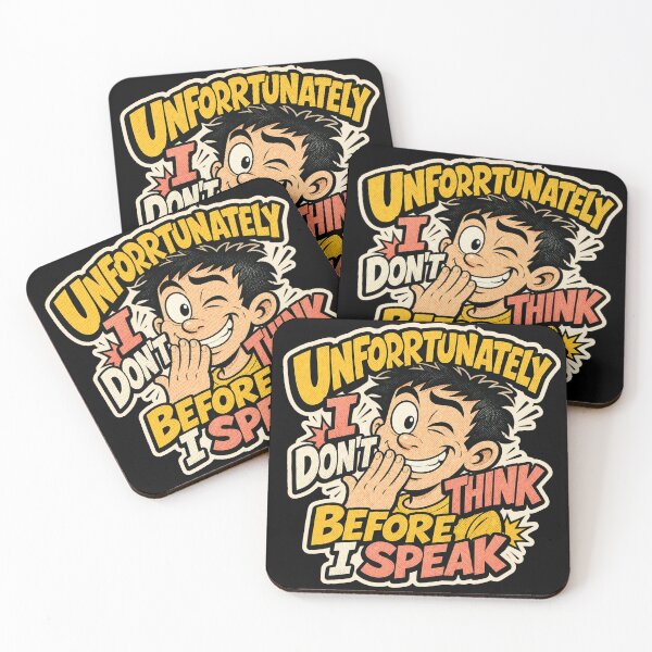 Item preview, Unfortunately I Dont Think Before I Speak Oversharing Humor designed and sold by BeardWave.