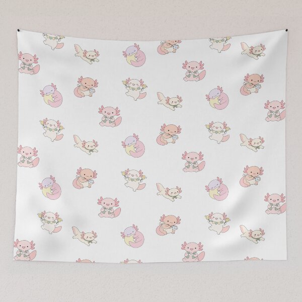 Item preview, Happy Axolotls designed and sold by AliveStyle.