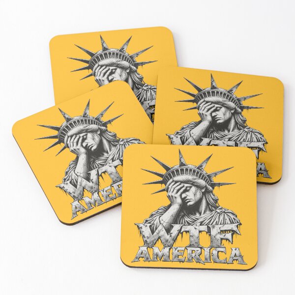Item preview, WTF-AMERICA designed and sold by FloraPlantTees.