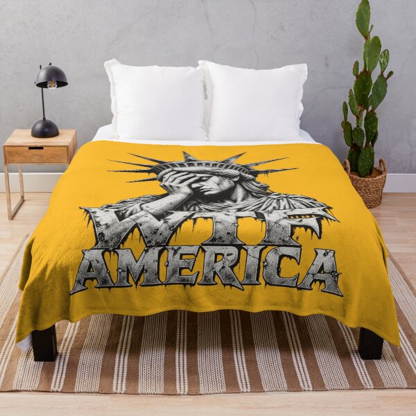 Item preview, WTF-AMERICA designed and sold by FloraPlantTees.