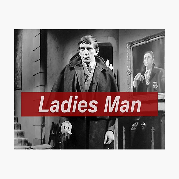 Item preview, Red Strip - "Ladies Man" B. Collins designed and sold by cousinbessie.