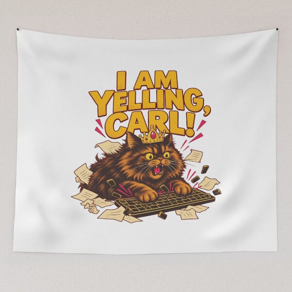 Item preview, Princess Donut I Am Yelling, Carl Mouse Pad designed and sold by FloraPlantTees.
