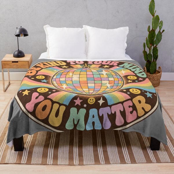 Item preview, Be Kind To Your Mind Retro Disco Ball designed and sold by Yellowriversss.