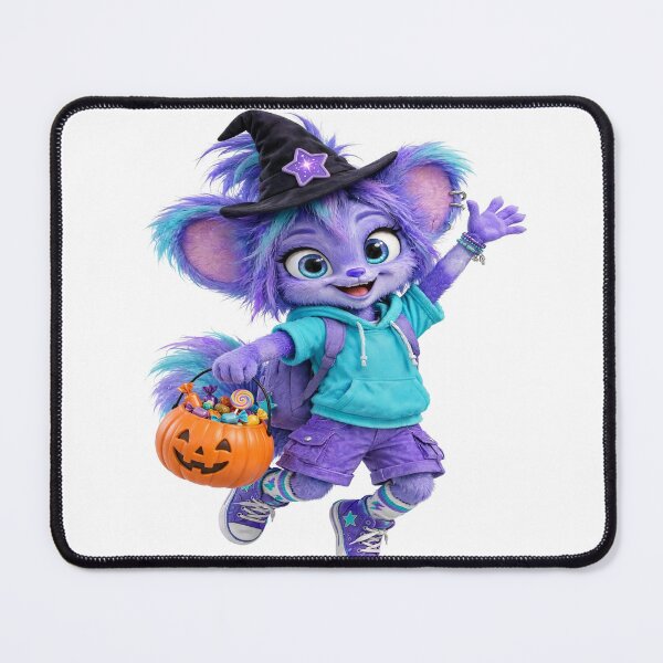 Item preview, Zigi the Cute Halloween Witch Monster designed and sold by YarQpl.