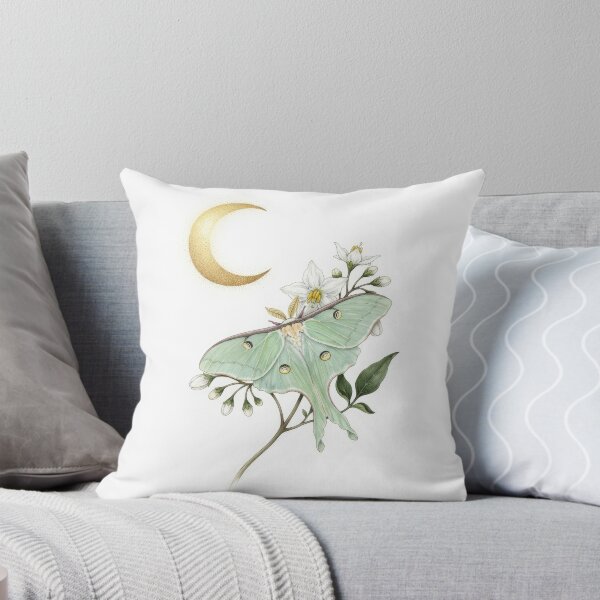 Item preview, Celestial Luna Moth And Crescent Moon designed and sold by Rahat3344.