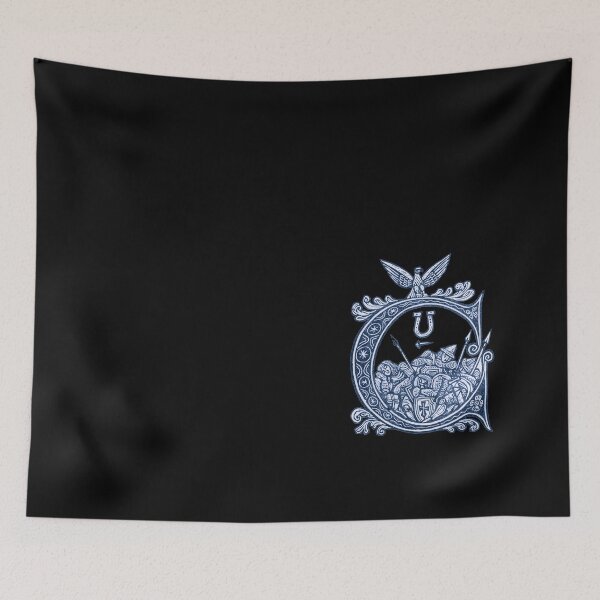 Item preview, Medieval Knights Heraldry - Vintage Eagle Crest and Cross Shield (blue version) designed and sold by Dungeon-Shop.