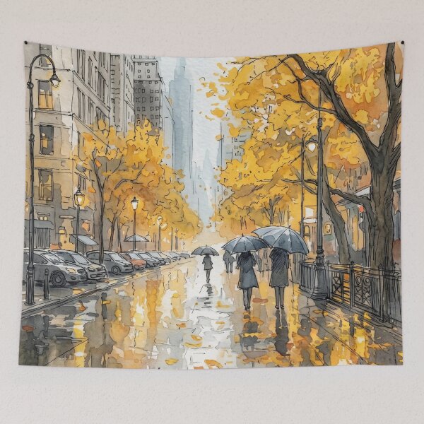 Item preview, Autumn in the city designed and sold by sid1802.