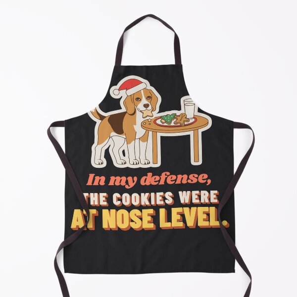 Item preview, In My Defense Cookies Were At Nose Level Beagle Christmas designed and sold by SickDesign.