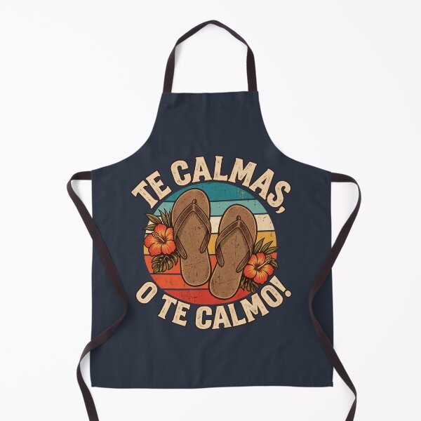 Item preview, Te Calmas O Te Calmo - Mamá Latina Divertida Chancla designed and sold by FloraPlantTees.