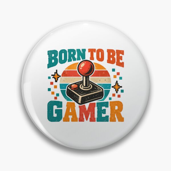 Item preview, Born To Be Gamer Retro Video Game Player designed and sold by AncientClouds25.