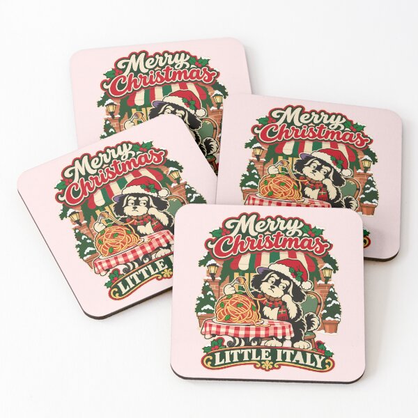 Item preview, Duke untangles festive spaghetti while touring snowy Little Italy designed and sold by TaruHonu.
