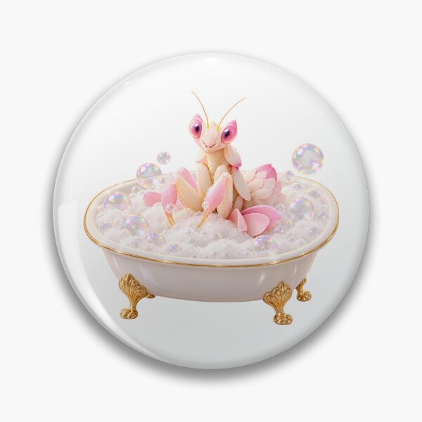 Item preview, Elegant Orchid Mantis Bathtub designed and sold by Sillytoe.