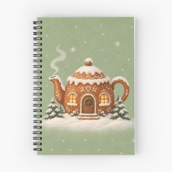 Item preview, Gingerbread Teapot Cottage designed and sold by Glottopia.