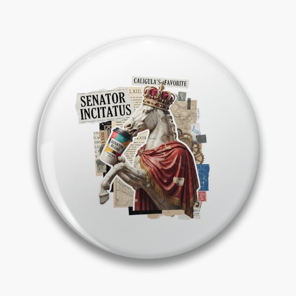 Item preview, Caligula's Favorite Senator Incitatus designed and sold by OzzFrequency.