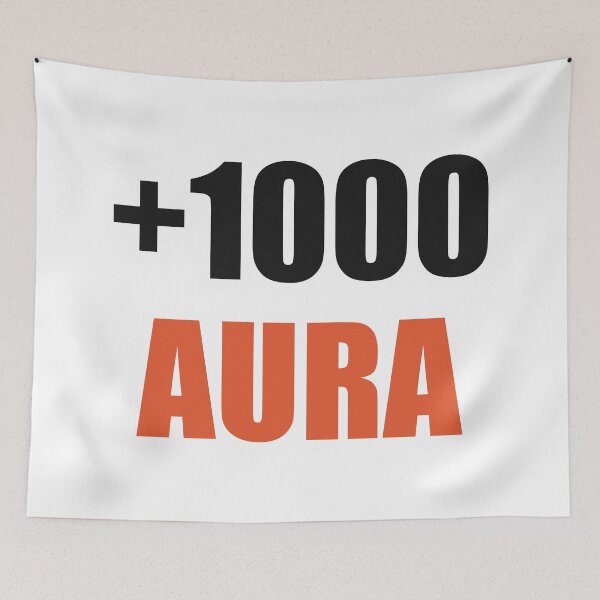 Item preview, Plus One Thousand Aura Funny Meme Shirt designed and sold by Alphakenon.