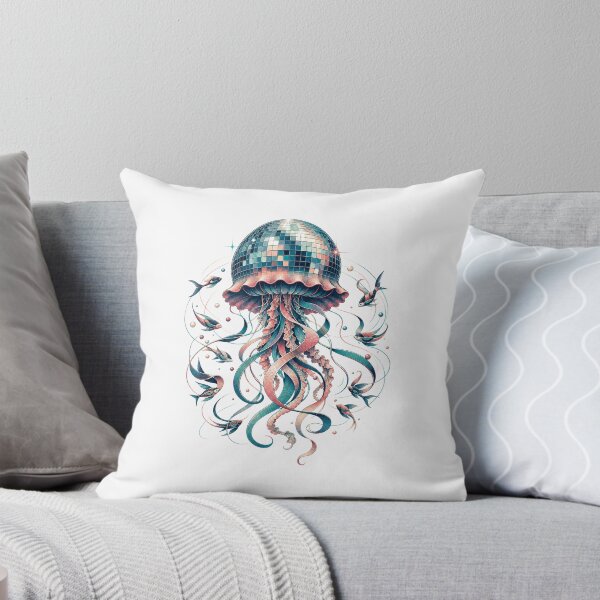 Item preview, Ilustración de una medusa disco de aguas profundas designed and sold by granitvit.