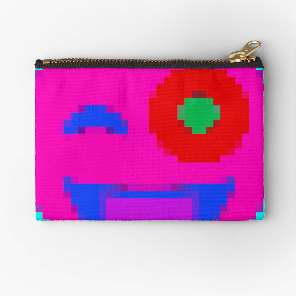 Sticky Emojii 10 by RootCat Zipper Pouch