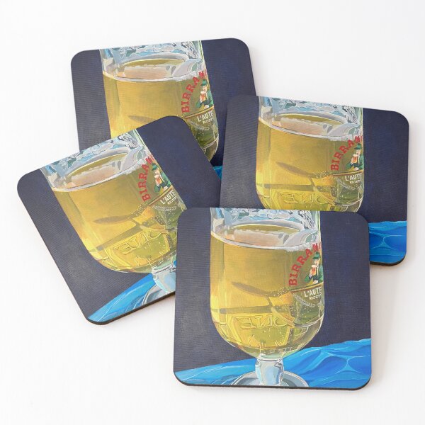 Item preview, Realistic Italian Beer Glass Still Life Art designed and sold by Danny-ARTZ-1979.