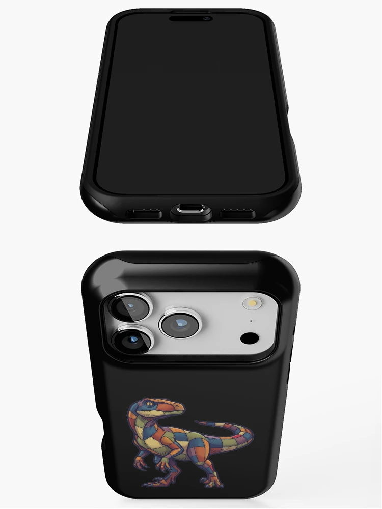 Thumbnail 3 of 4, iPhone Case, dinosaur designed and sold by ReneMM.